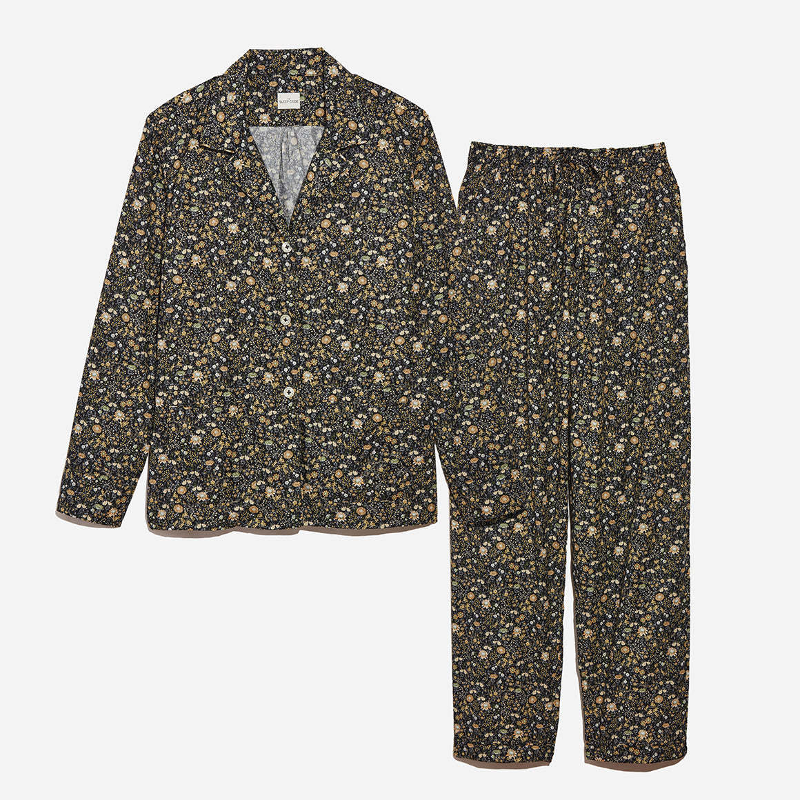 Floral Organic Cotton Long PJ Set