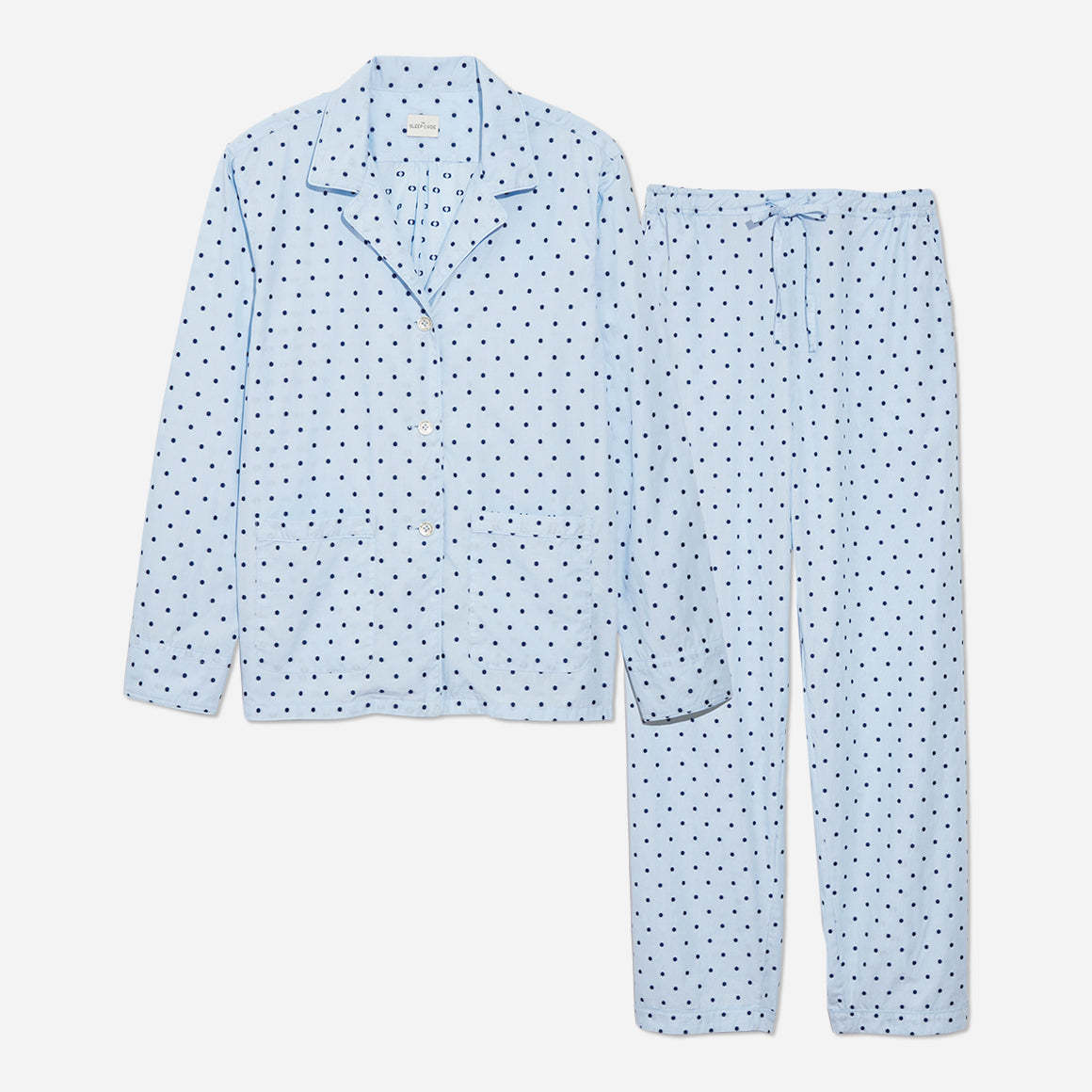 Swiss Dot Cotton Long PJ Set