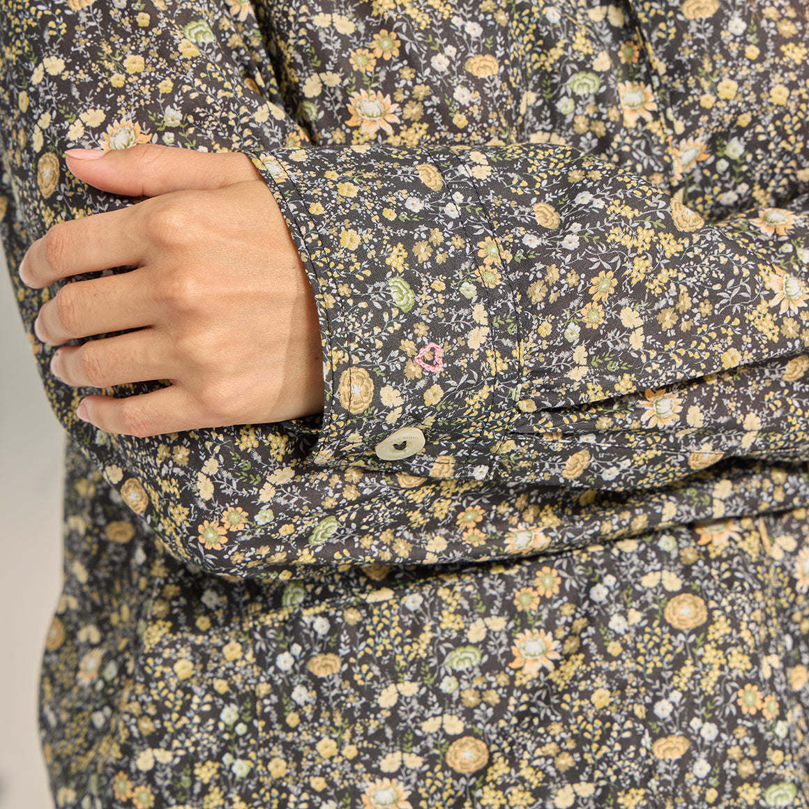 Floral Organic Cotton Long PJ Set