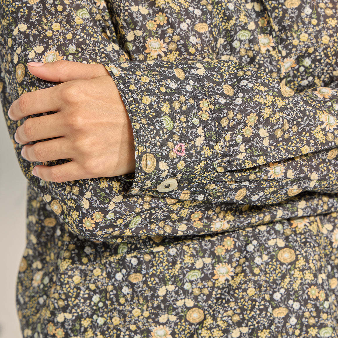 Floral Organic Cotton Long PJ Set