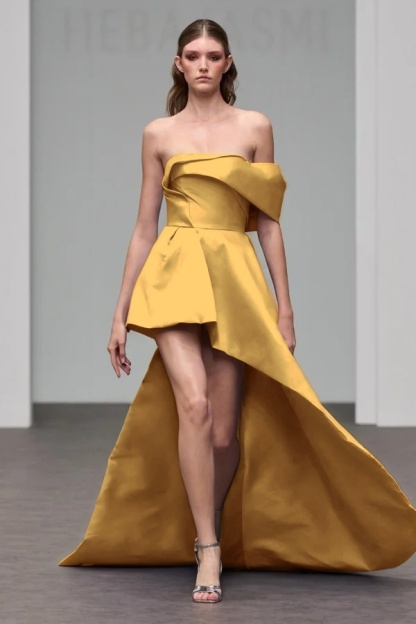 One Shoulder Sleeveless A Line Short Prom Dress With Pleated