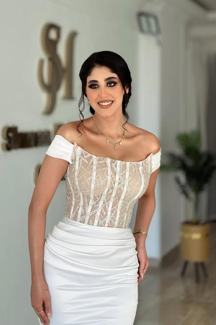 Off the Shoulder Sleeveless Mermaid Long Prom Dress With Beading