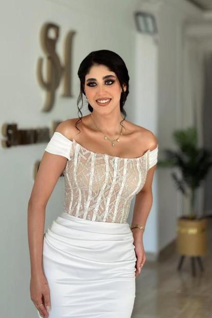 Off the Shoulder Sleeveless Mermaid Long Prom Dress With Beading