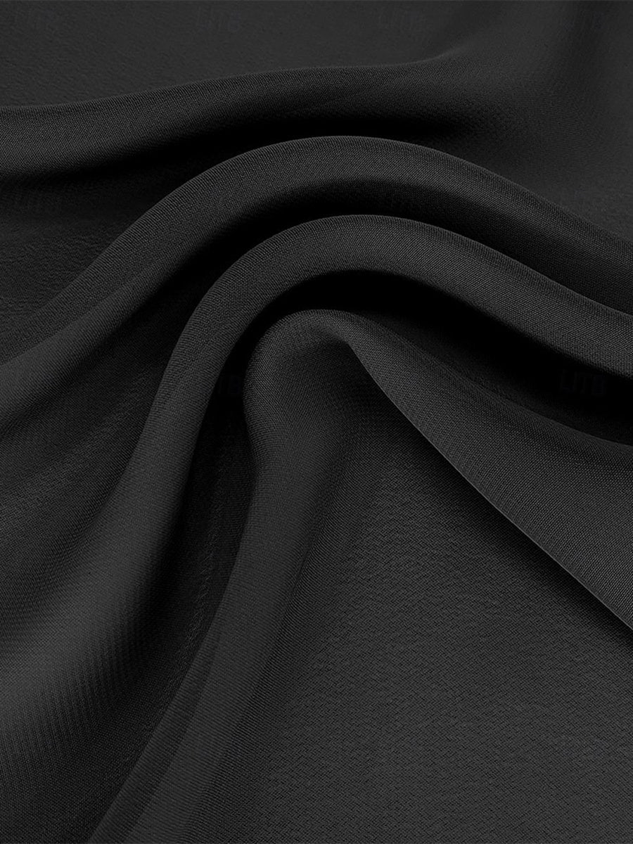 V-Neck Short-Sleeve Long Prom Dress with Ruffled Sheath/Column Design