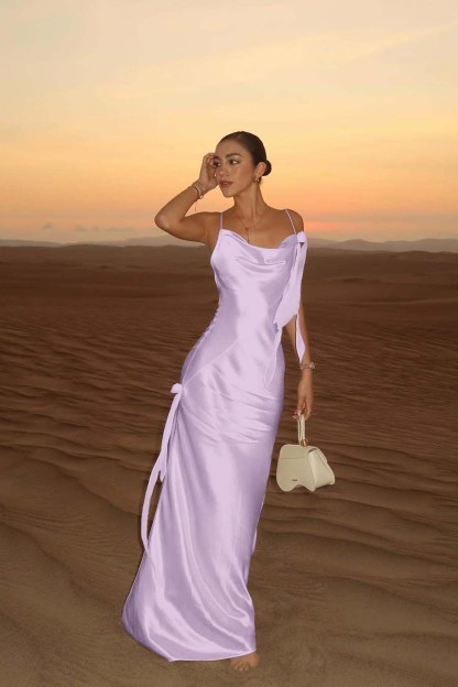 Spaghetti Strap Backless Sleeveless Long Mermaid Prom Dress With Pleated