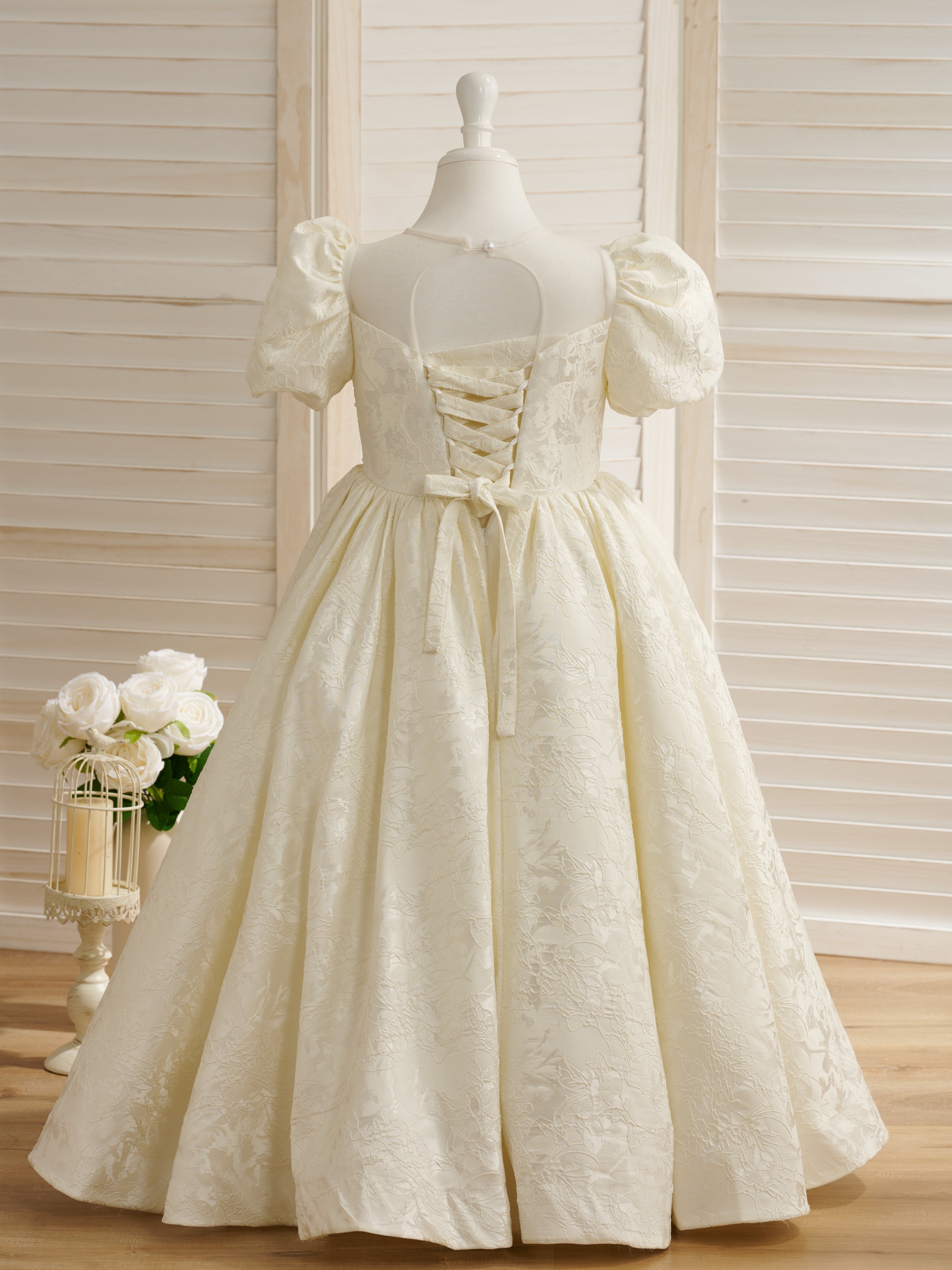 Flower Girl Dresses in Princess Ball Gown Style