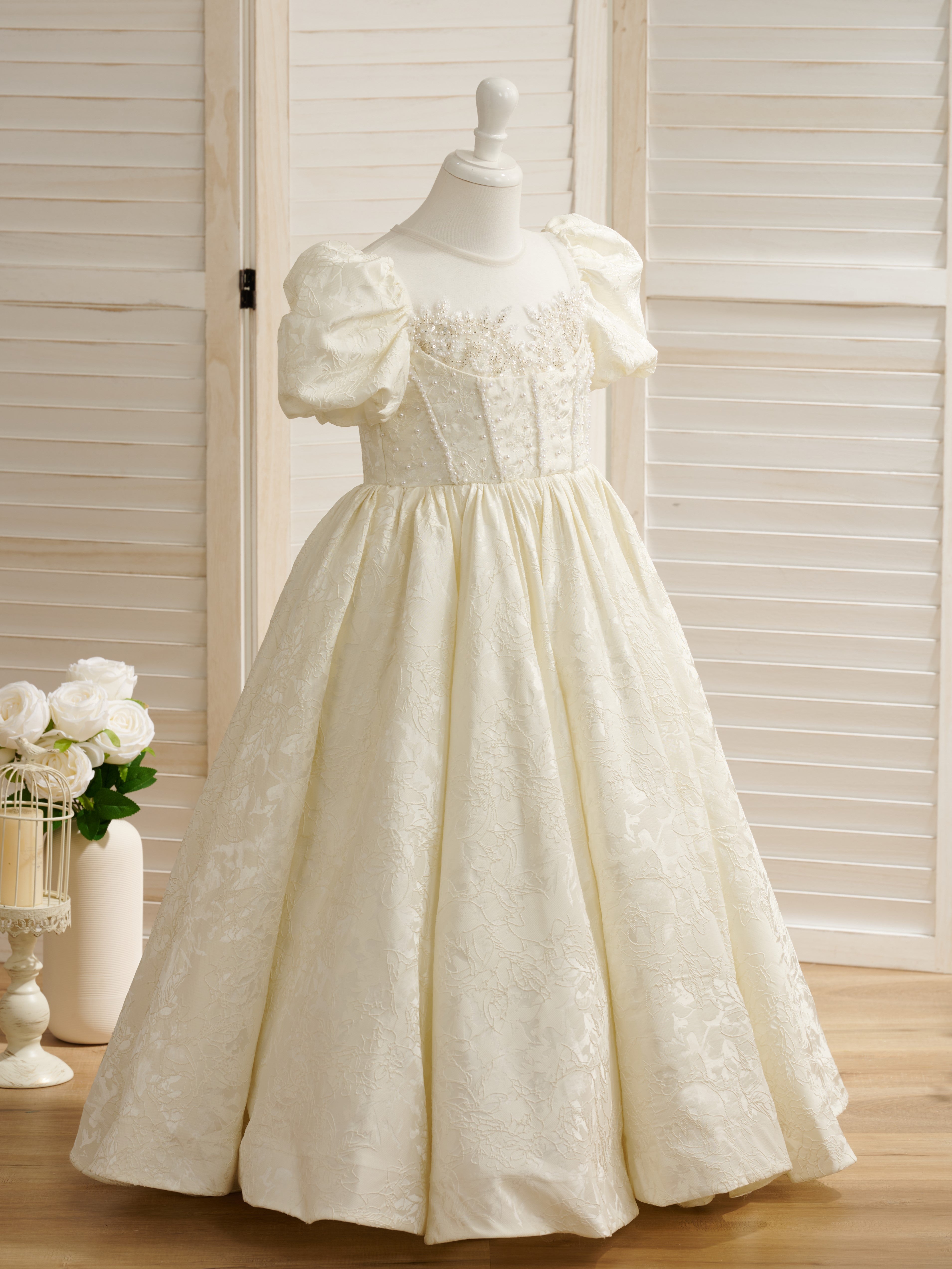 Flower Girl Dresses in Princess Ball Gown Style