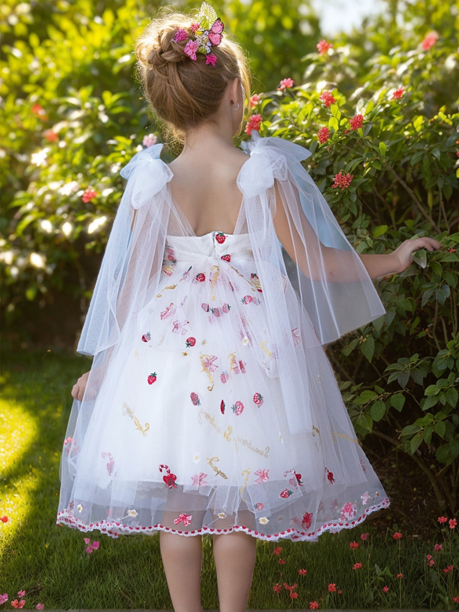 Knee-length Dress for Baby Girls in Tulle