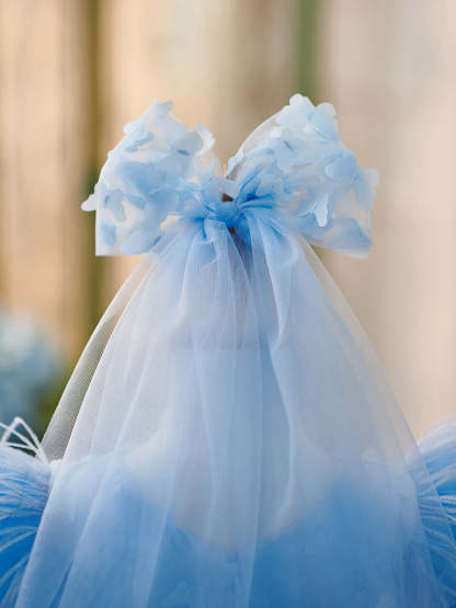 Baby Girl's Knee-Length Party Dress in Tulle