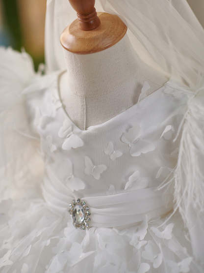 Baby Girl's Knee-Length Party Dress in Tulle