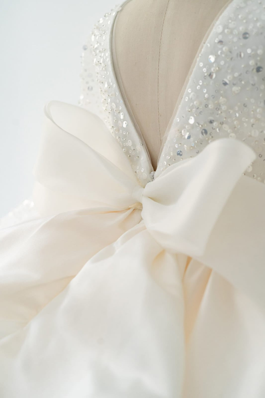 Short Sequins Tulle Princess Ball-Gown Dress