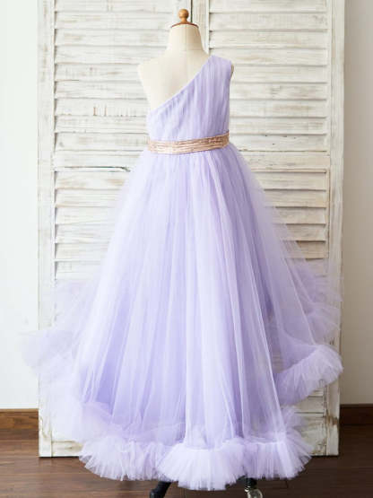 Tulle Dress with A-line Silhouette