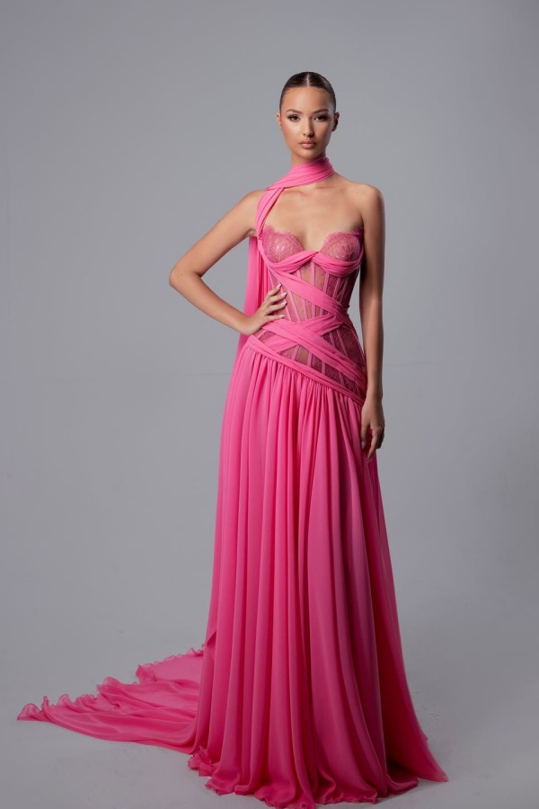 Strapless Sweetheart Sleeveless Long Prom Dress With Pleated