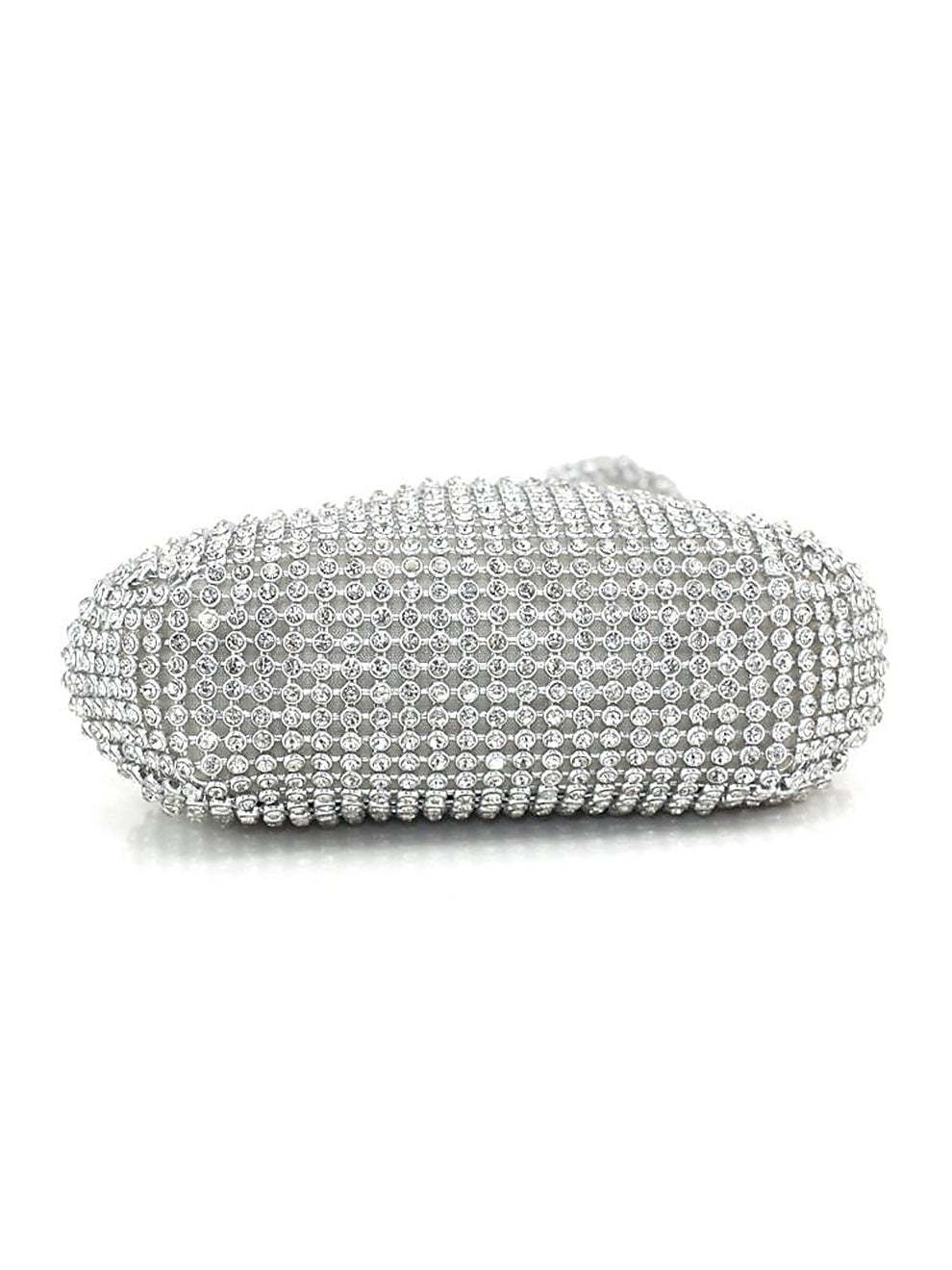 Unique Gorgeous Rhinestone Polyester Clutch Handbags