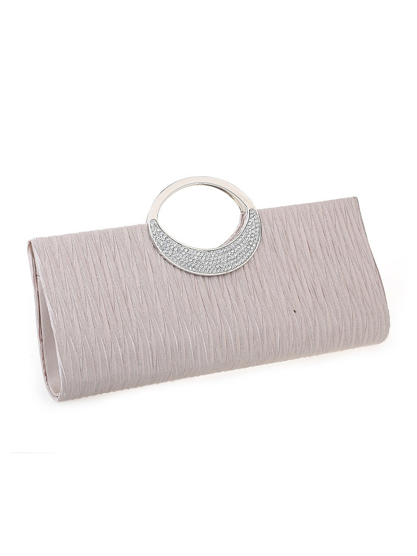 Satin Handbags for Wedding Party Clutches