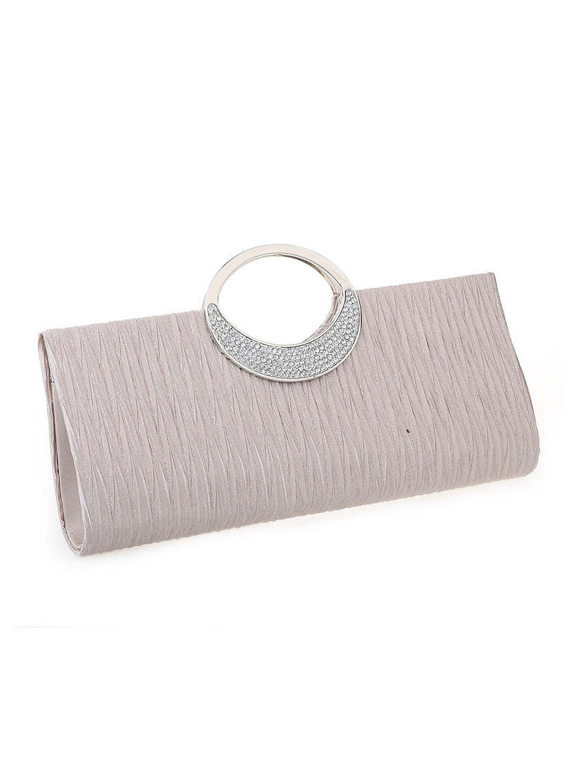 Satin Handbags for Wedding Party Clutches