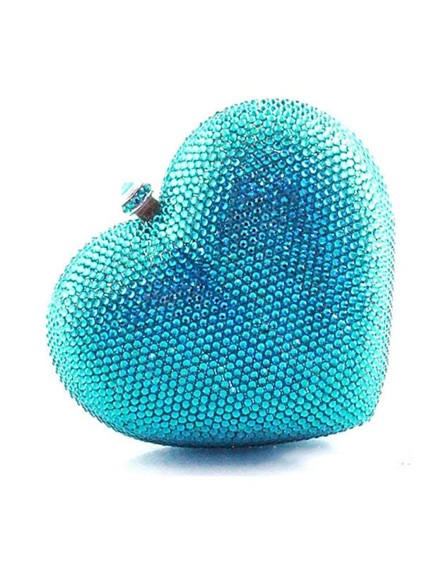 Geometric Alloy Glitter Sequin Clutch Bags