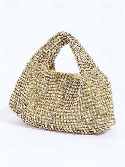 Lightweight Rhinestone Clutches for Women's Wedding Parties