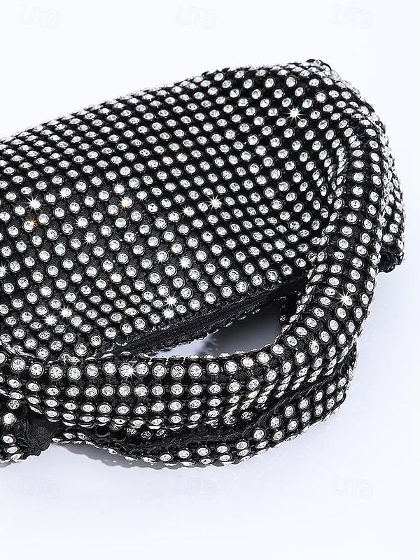 Lightweight Rhinestone Clutches for Women's Wedding Parties