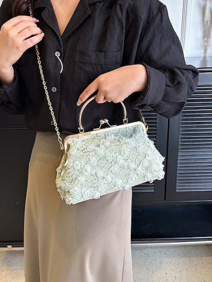 Lightweight Synthetic Solid Color Handbags & Evening Bags with Large Capacity