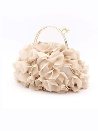 Solid Color Chain Clutch Bags for Women in Polyester