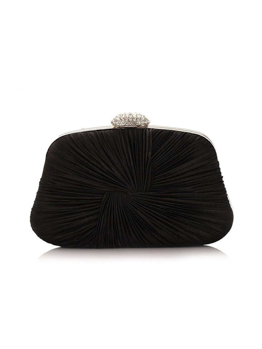 Chain Clutch Bags for Weddings and Parties in Polyester