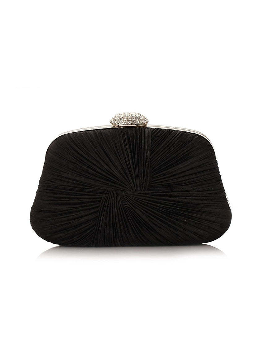 Chain Clutch Bags for Weddings and Parties in Polyester