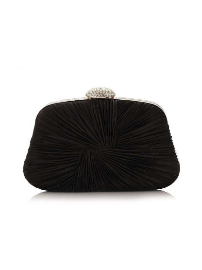 Chain Clutch Bags for Weddings and Parties in Polyester
