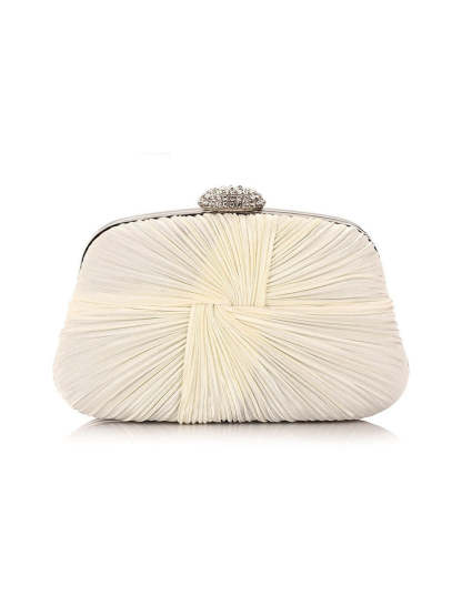 Chain Clutch Bags for Weddings and Parties in Polyester