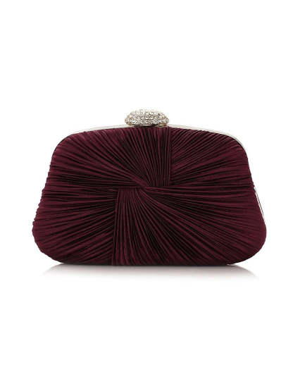 Chain Clutch Bags for Weddings and Parties in Polyester