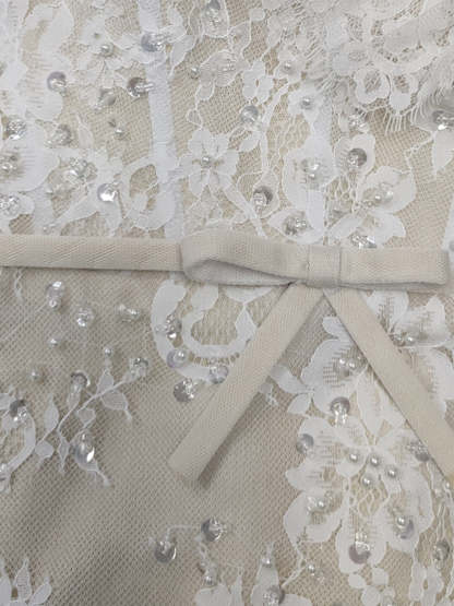 Sweetheart Off-the-Shoulder A-Line Princess Wedding Dress with Appliques, Floor-Length