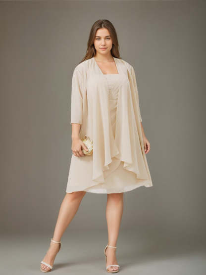 Mother of the Bride Princess A-Line Dresses with Jacket