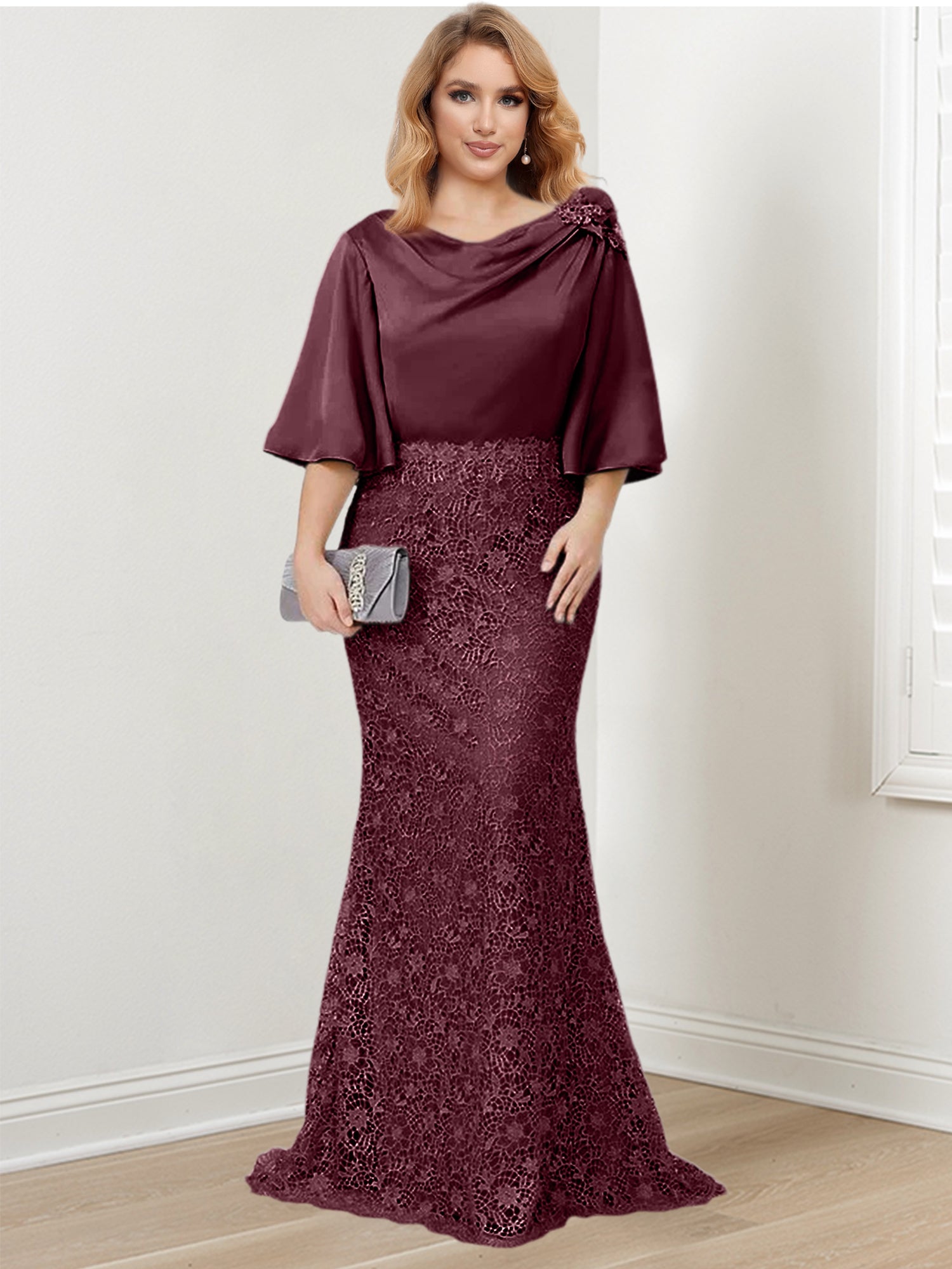 Mother of the Bride Trumpet/Mermaid Dresses Featuring Applique