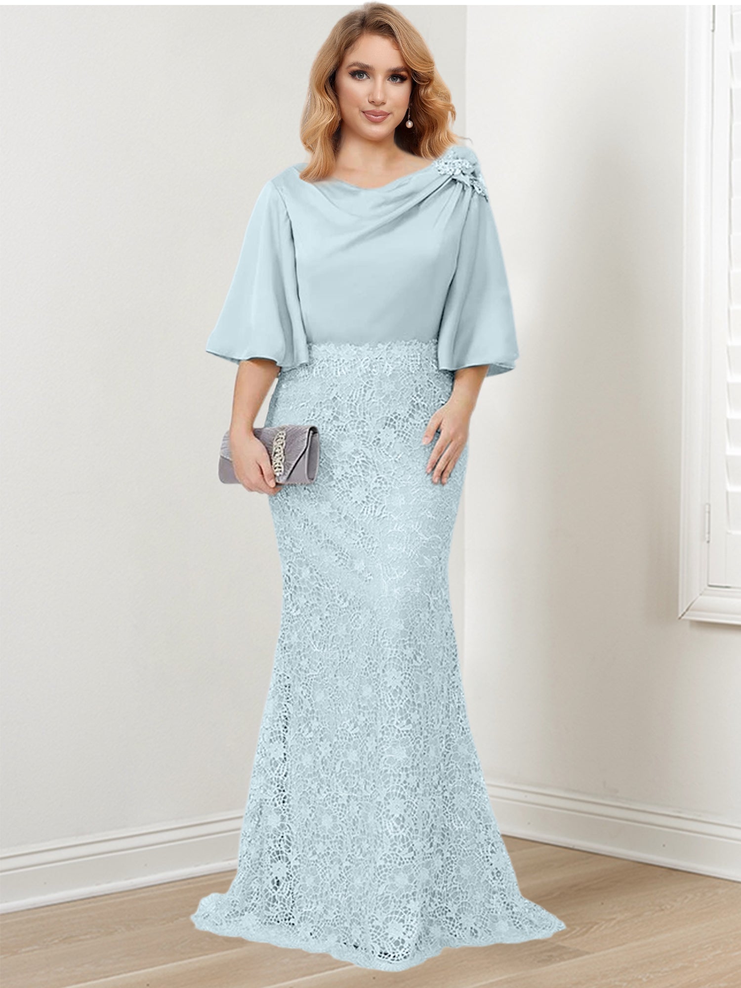 Mother of the Bride Trumpet/Mermaid Dresses Featuring Applique