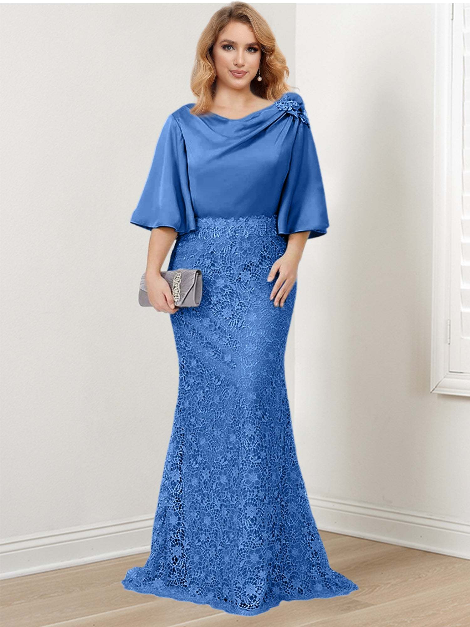 Mother of the Bride Trumpet/Mermaid Dresses Featuring Applique