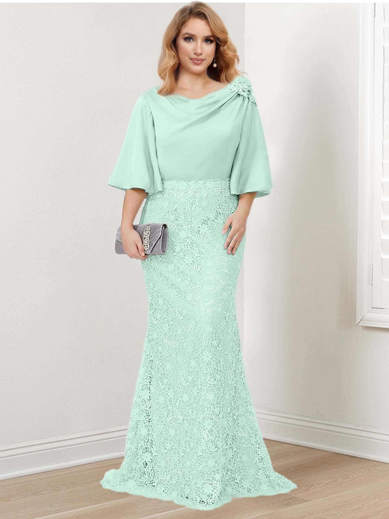 Mother of the Bride Trumpet/Mermaid Dresses Featuring Applique