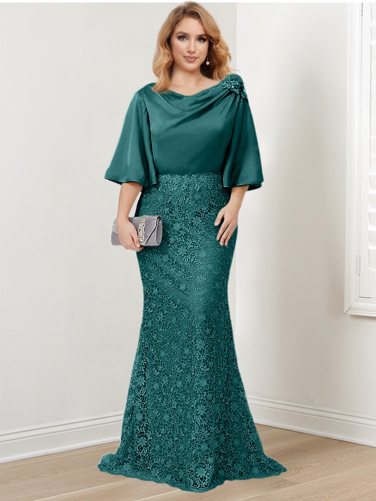 Mother of the Bride Trumpet/Mermaid Dresses Featuring Applique