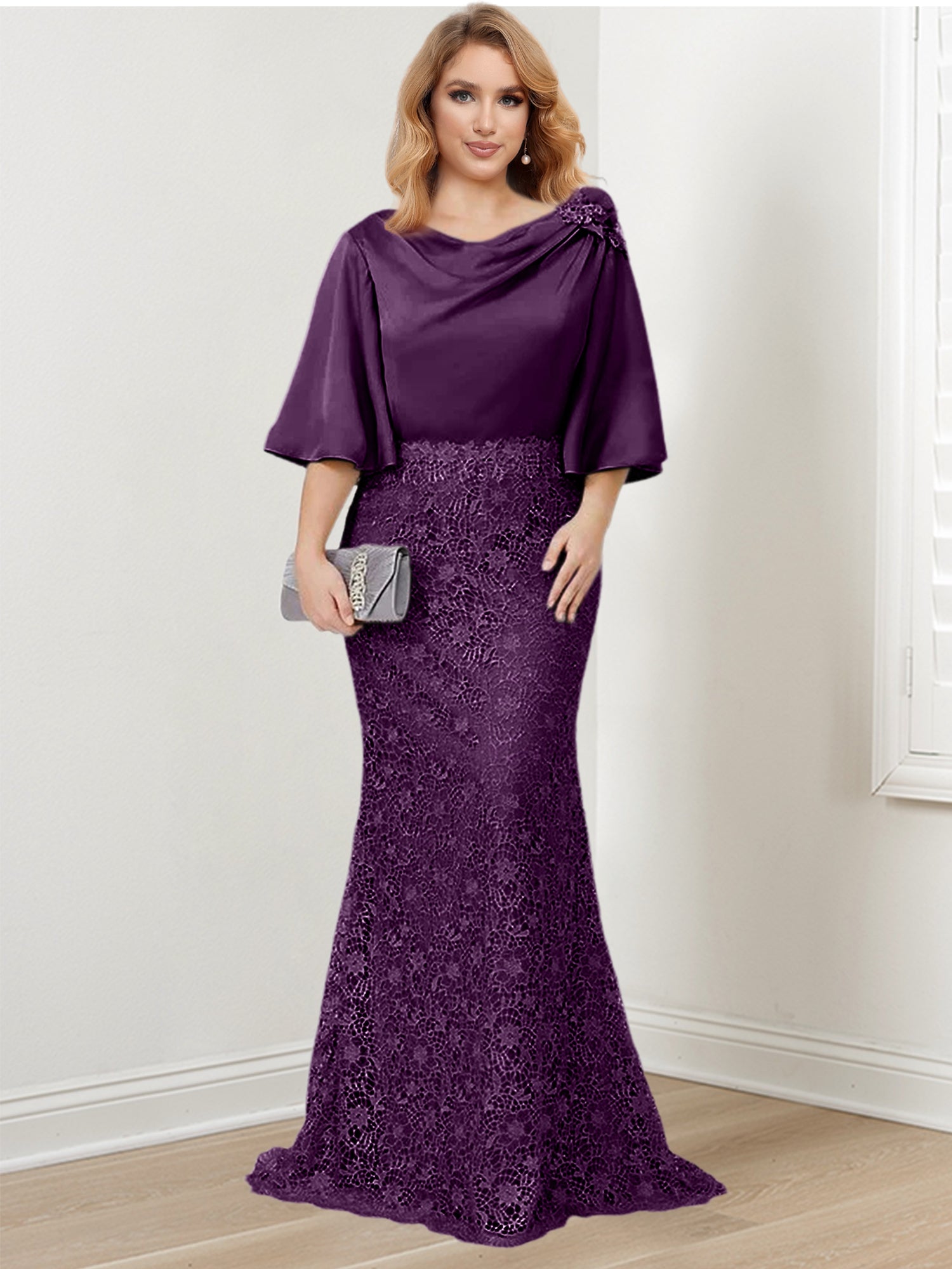 Mother of the Bride Trumpet/Mermaid Dresses Featuring Applique