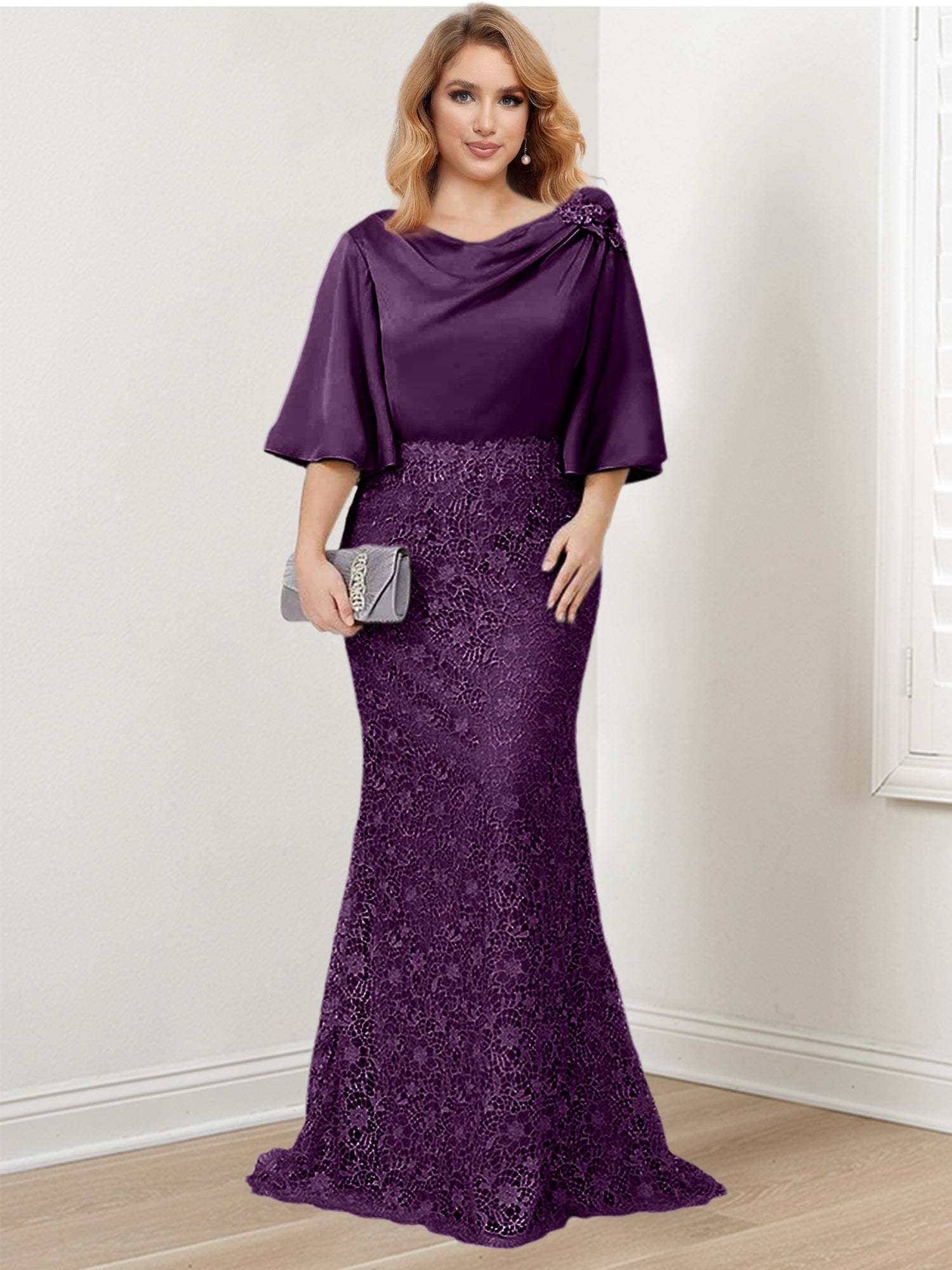 Mother of the Bride Trumpet/Mermaid Dresses Featuring Applique