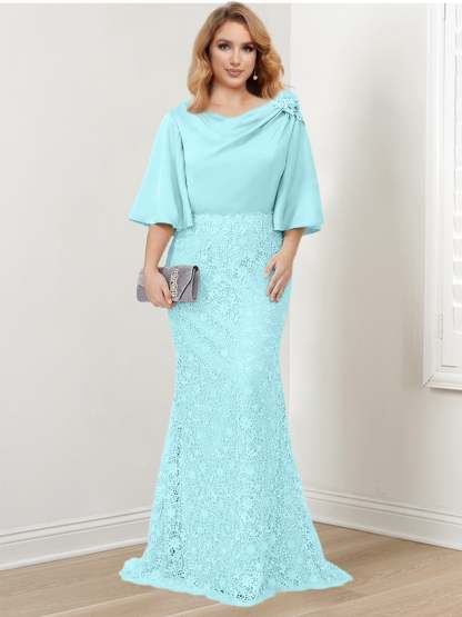 Mother of the Bride Trumpet/Mermaid Dresses Featuring Applique