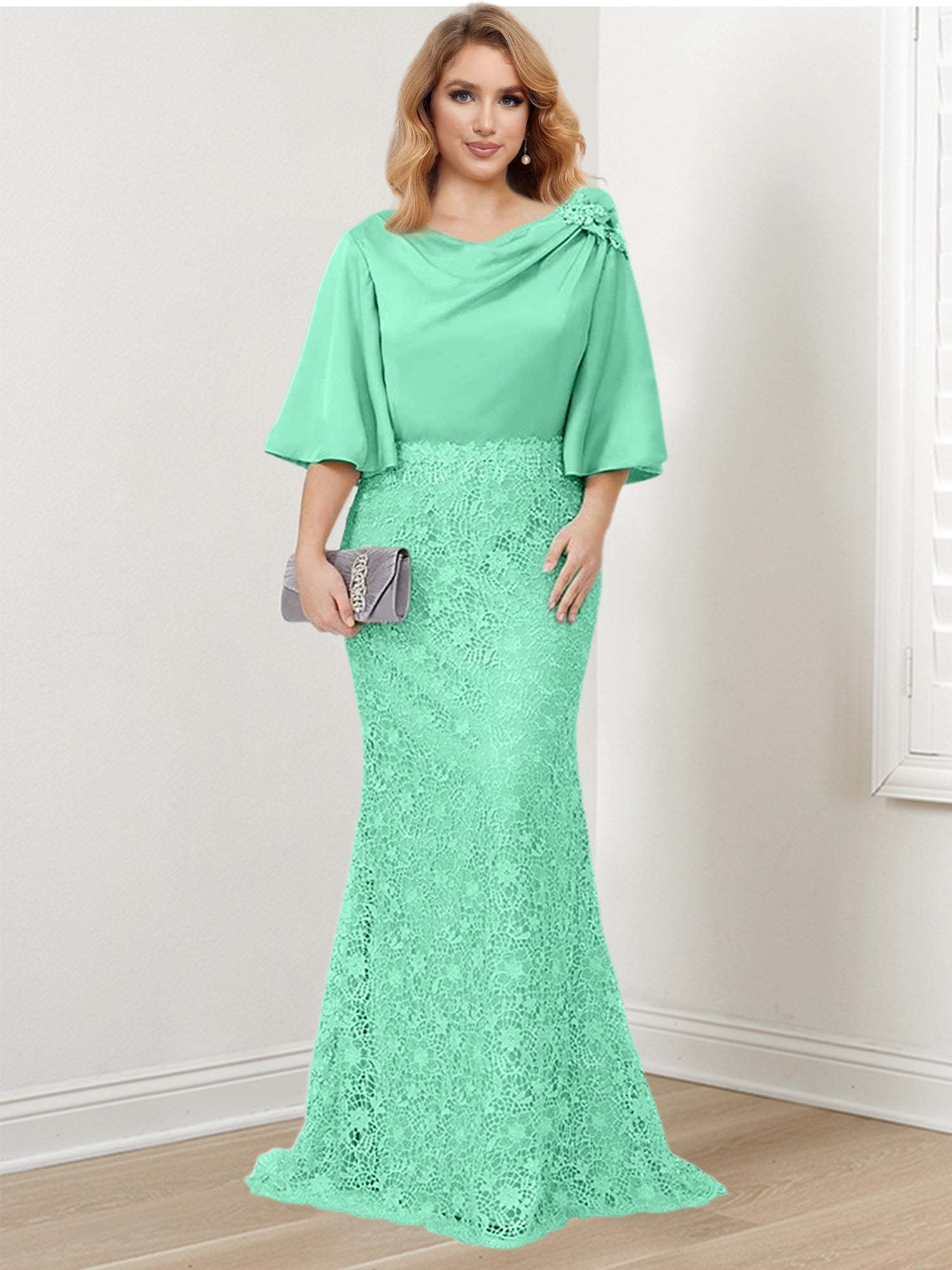 Mother of the Bride Trumpet/Mermaid Dresses Featuring Applique