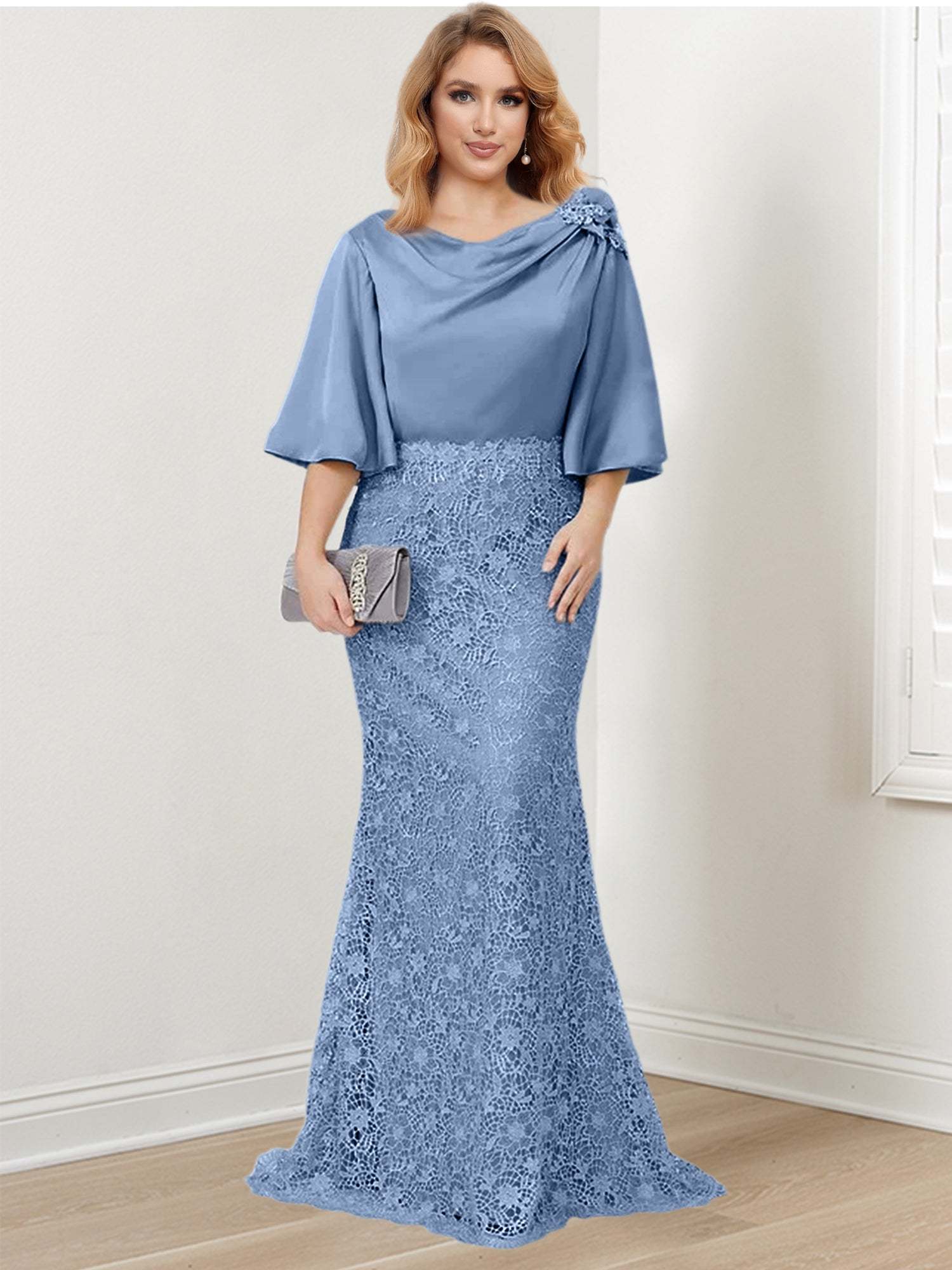 Mother of the Bride Trumpet/Mermaid Dresses Featuring Applique
