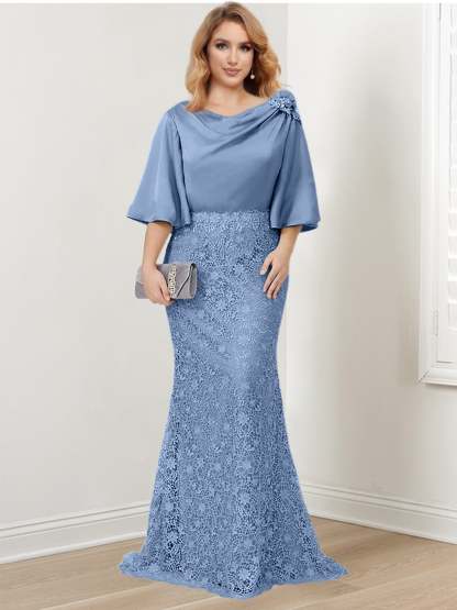 Mother of the Bride Trumpet/Mermaid Dresses Featuring Applique