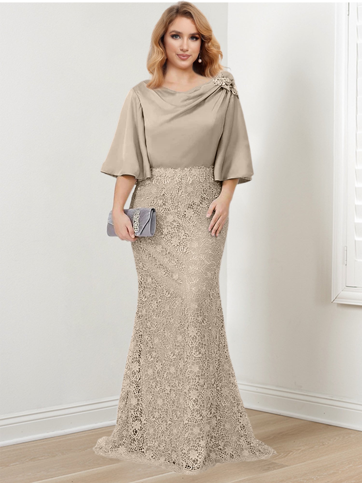 Mother of the Bride Trumpet/Mermaid Dresses Featuring Applique