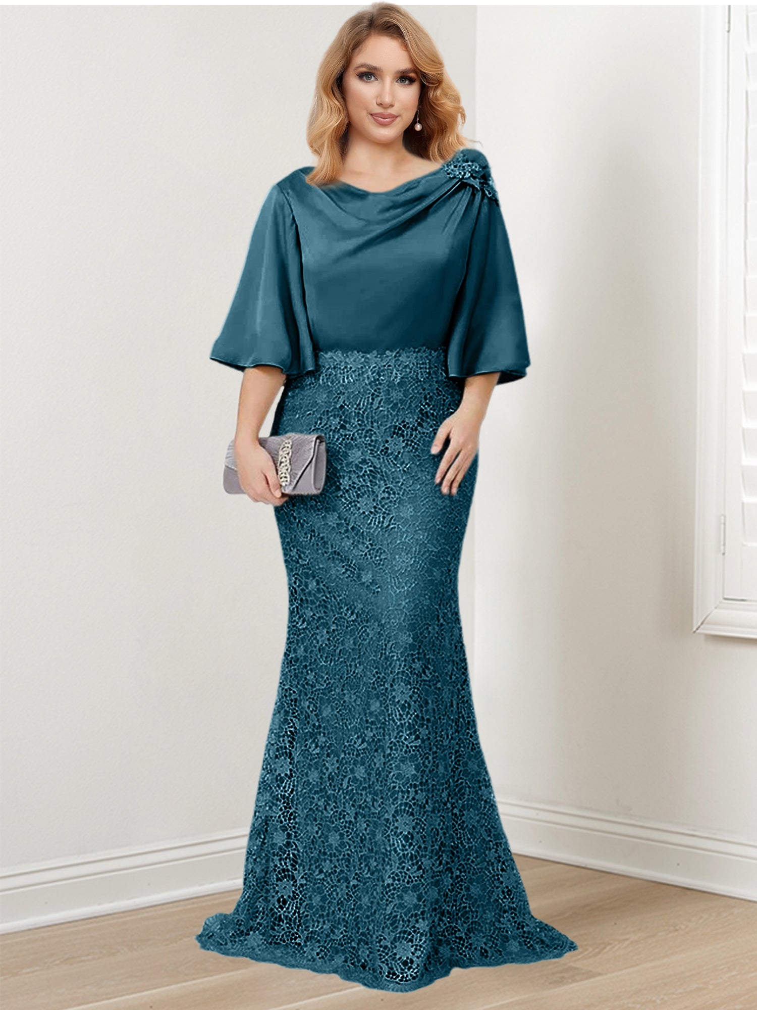 Mother of the Bride Trumpet/Mermaid Dresses Featuring Applique