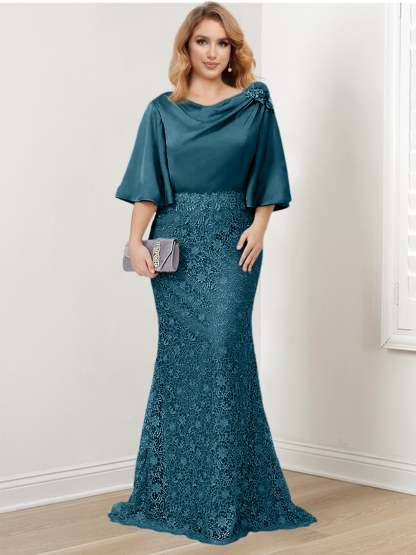 Mother of the Bride Trumpet/Mermaid Dresses Featuring Applique