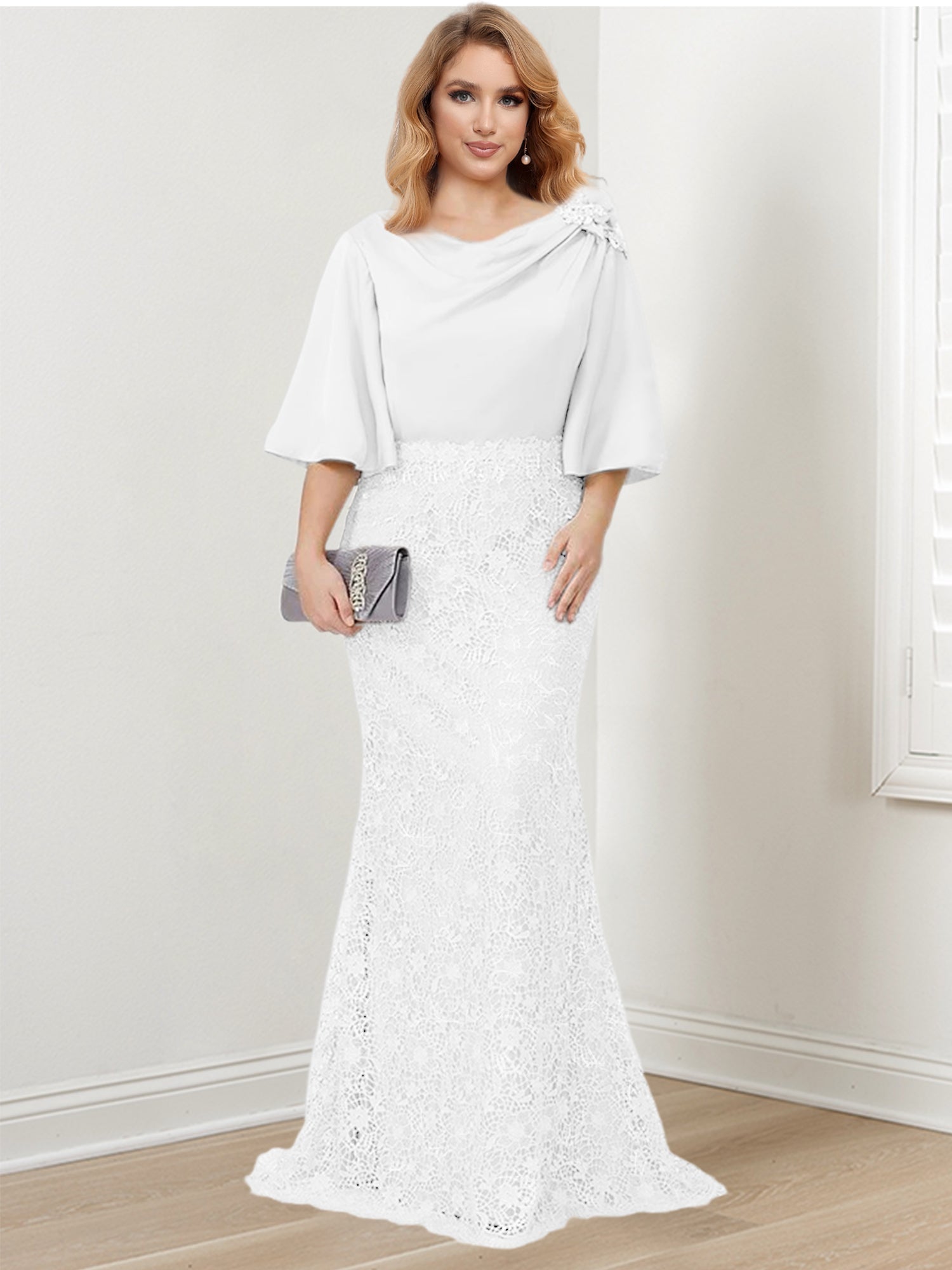 Mother of the Bride Trumpet/Mermaid Dresses Featuring Applique