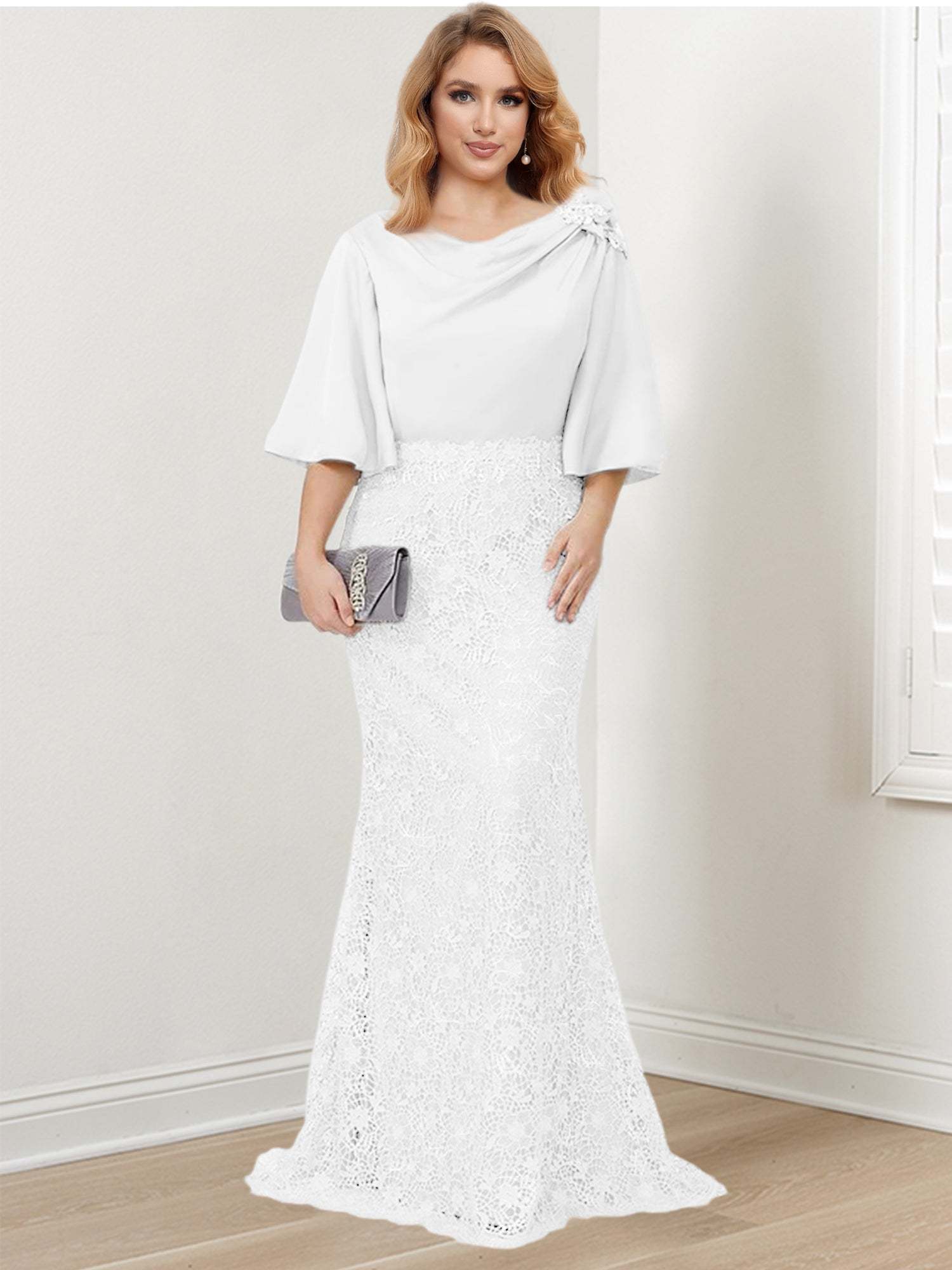 Mother of the Bride Trumpet/Mermaid Dresses Featuring Applique