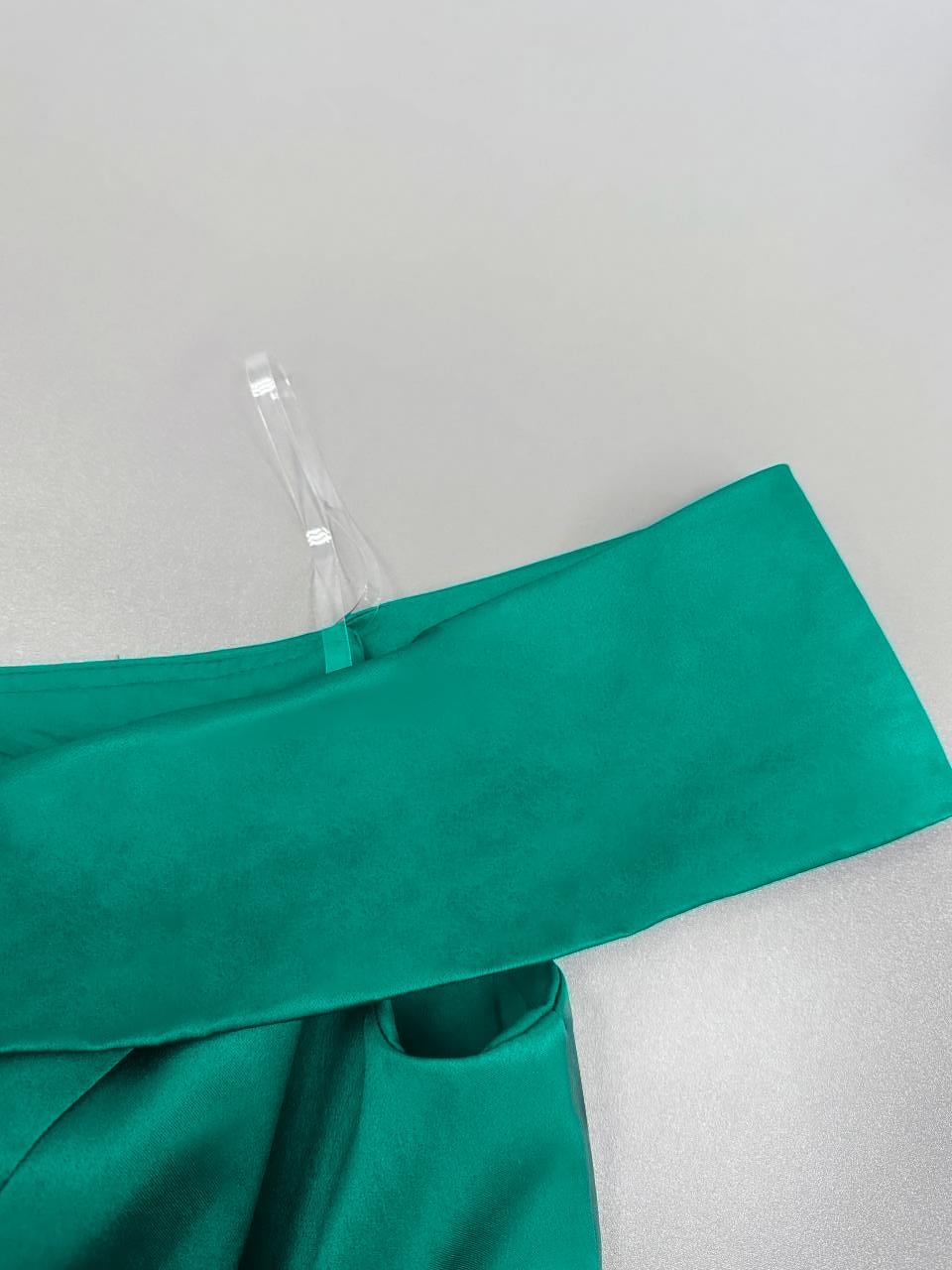 Plus Size Off-the-Shoulder Sleeveless A-Line/Princess Mother of the Bride Ankle-Length Dress with Pockets-BMbridal.UK