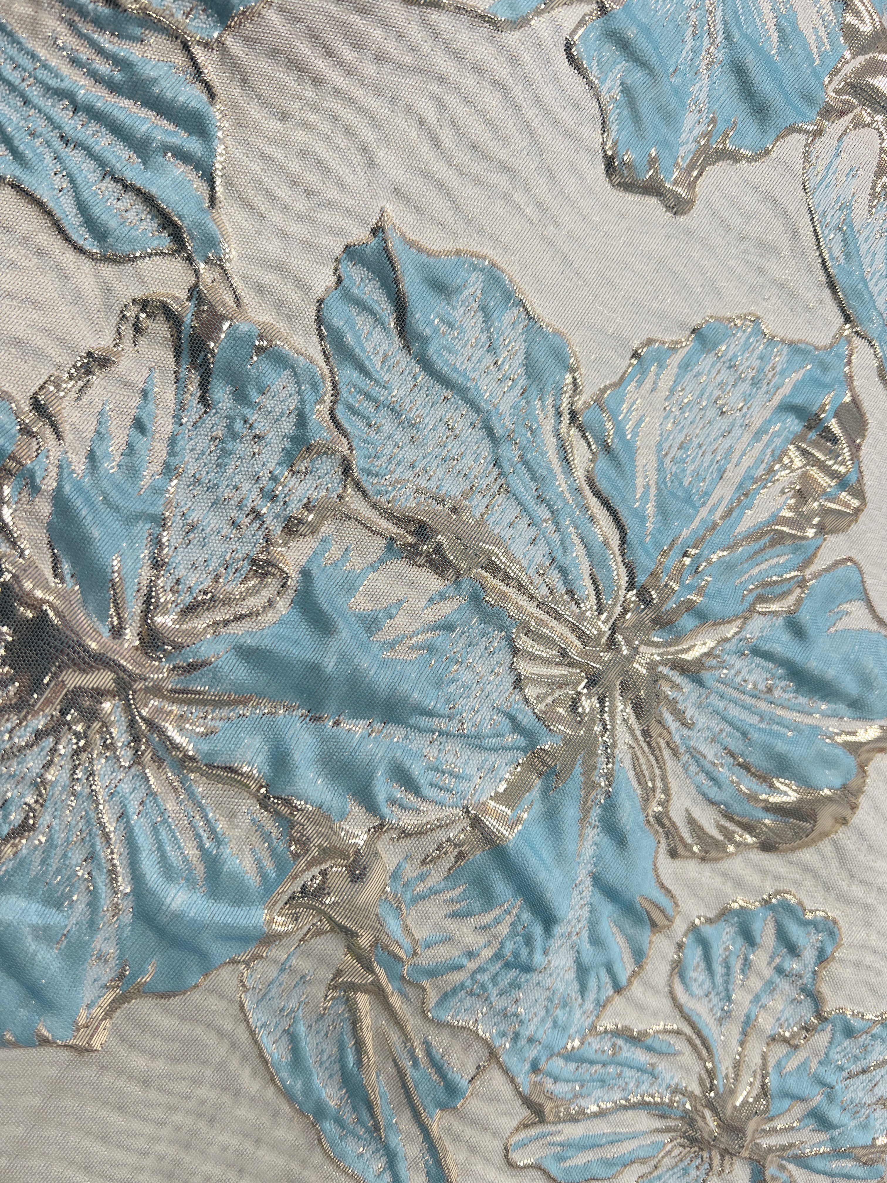 Printed Floral 3/4 Sleeve Shirt Collar A-Line Dress for Mother of the Bride & Groom-BMbridal